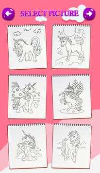 Coloring Pages for Kids - Unicorn Colors screenshot 3