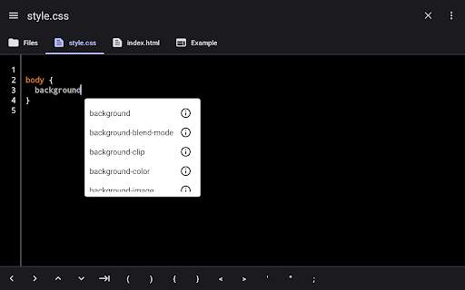 WebCode - html, css, js ide screenshot 14