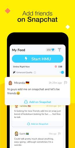 AddChat - Amici per Snapchat screenshot 5