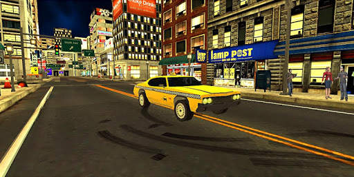 Extreme City Crazy Taxi Game screenshot 1