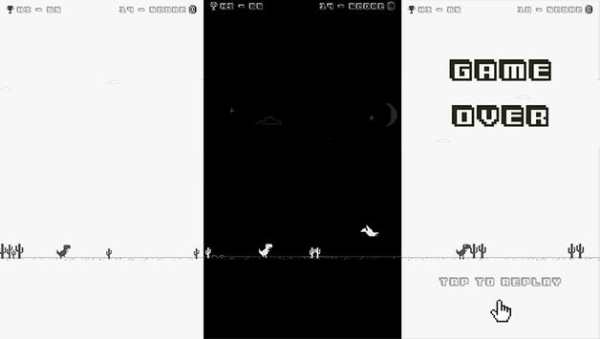 Chrome offline game screenshot 6