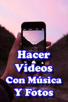 Hacer Videos Con Musica y Fotos tutorial screenshot 1