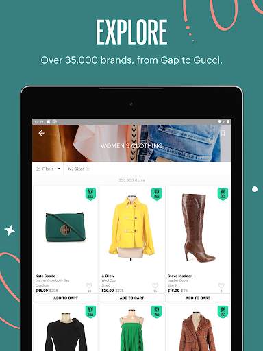 thredUP | Thrift & Sell Women’s & Kids’ Clothing screenshot 11