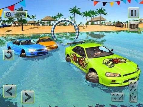 Water Surfing Car Racing Stunt screenshot 13