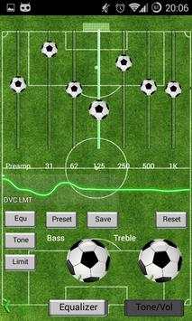 Poweramp Skin Football screenshot 3