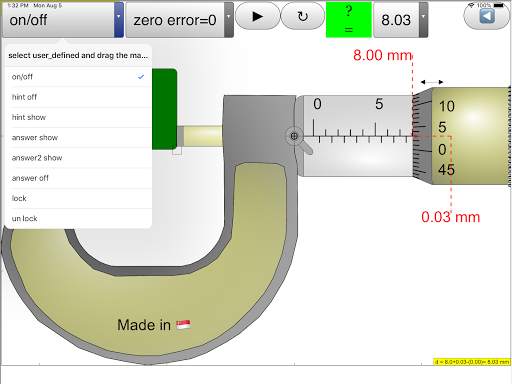Micrometer Simulator screenshot 15