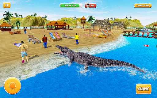 Hungry Crocodile Attack 3D: Cr screenshot 4