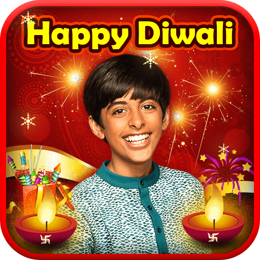 Happy Diwali Photo Frame: Diwali Flex Maker 2018 icon