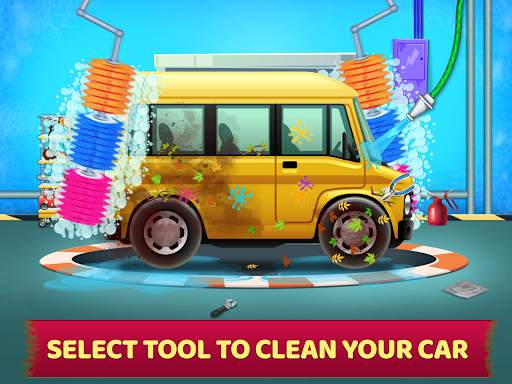 Car Service For Kids - Kids Car Wash Games screenshot 1