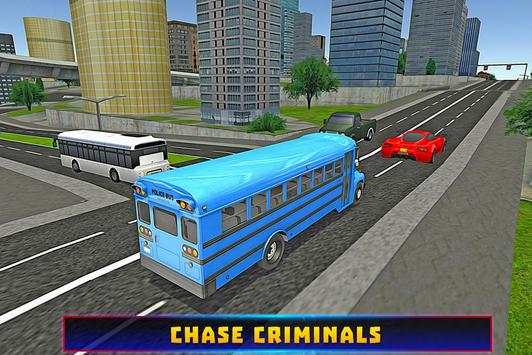 Polisi petualangan bus chase screenshot 8