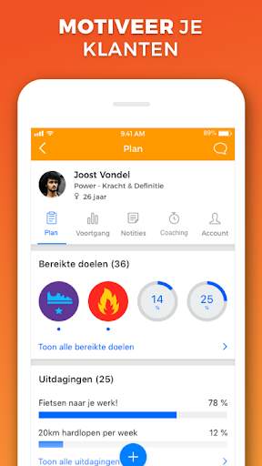 Virtuagym Coach screenshot 3