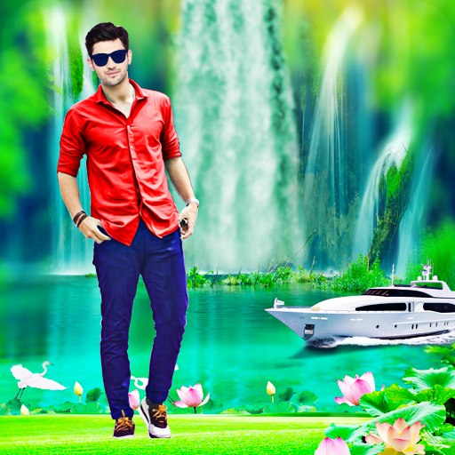 Waterfall photo editor frames icon