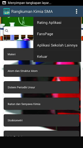 Rangkuman Kimia SMA 3 تصوير الشاشة