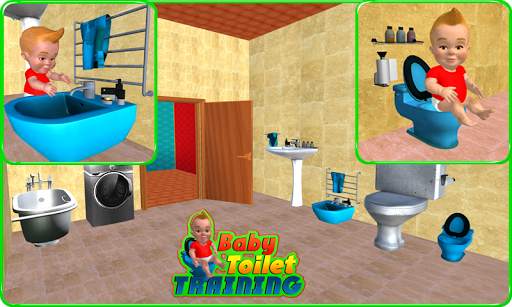 Baby Toilet Training Simulator screenshot 1