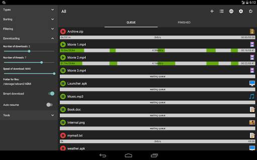 Advanced Download Manager & Torrent downloader screenshot 11