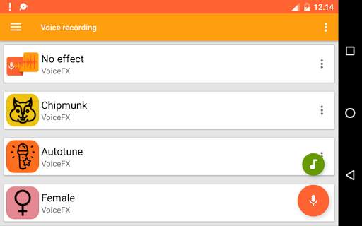 VoiceFX - Voice Changer with v screenshot 14