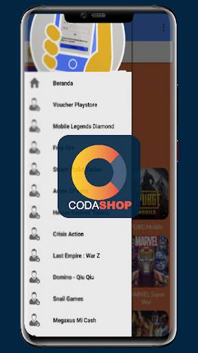 CODA SHOP App Topup Voucher Game Online screenshot 2