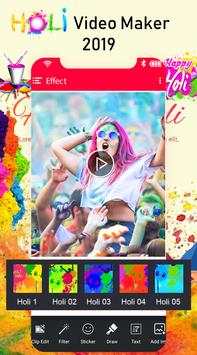 Happy Holi Video Maker screenshot 3