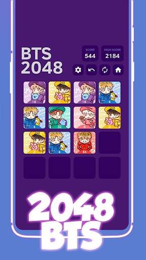 2048 BTS Game screenshot 7