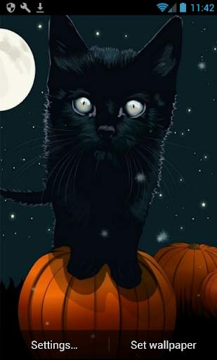 Halloween Live Wallpaper Free screenshot 1