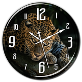 Cheetah Clock Live Wallpaper icon
