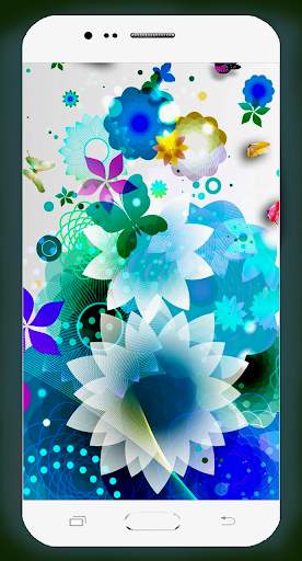 Abstract Flower Wallpaper скриншот 10