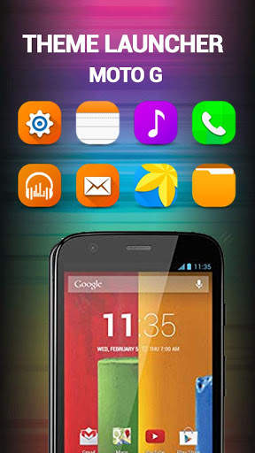 Launcher For Motorola Moto G  pro themes screenshot 2