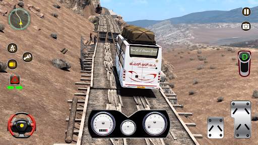 Offroad Bus Driving: Bus Games screenshot 4