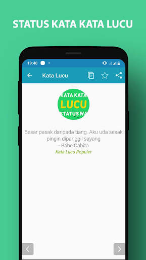Kata Kata Lucu Status WA screenshot 4
