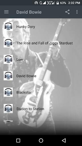 David Bowie screenshot 2