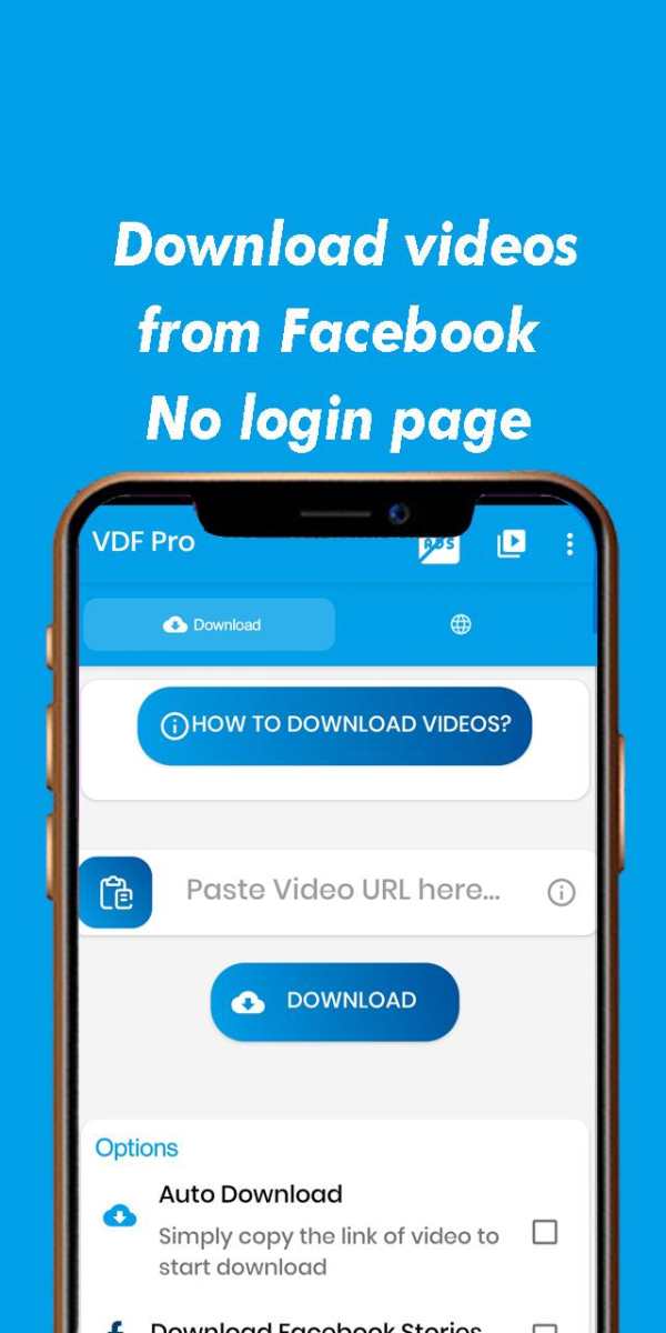 (VDF) Video Downloader screenshot 1