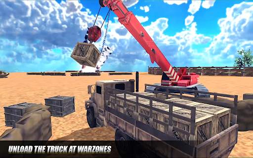 Army truck driving simulator screenshot 4