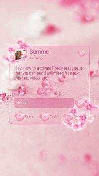 (FREE) GO SMS SPARKLING THEME 4 تصوير الشاشة
