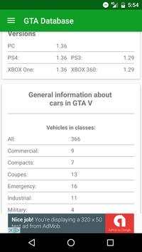 Database for GTA V screenshot 1
