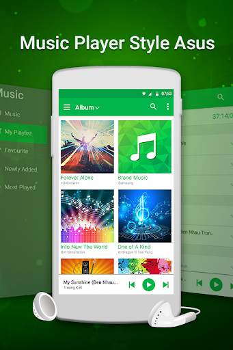 Music Player for Asus Zenfone screenshot 1