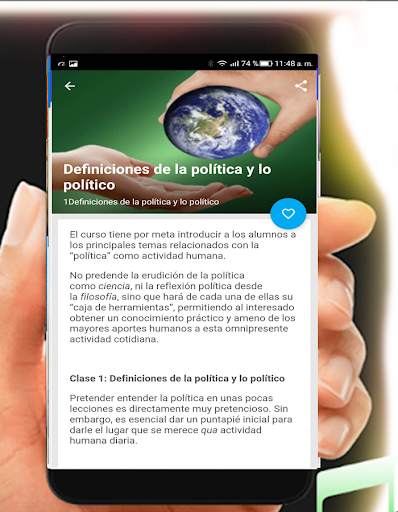 Curso de política screenshot 3