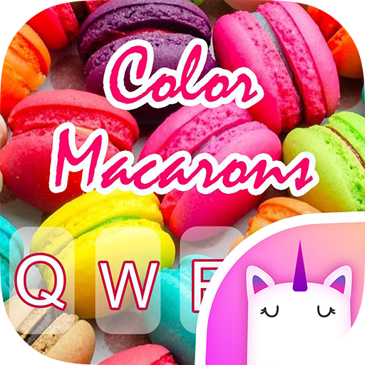 Color Macarons Free Keyboard Theme icon