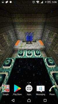 End Portal Live Minecraft Wallpaper screenshot 1