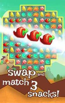 Taco Crush Match 3 screenshot 1