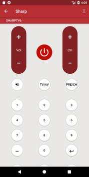 Sharp TV Remote screenshot 3