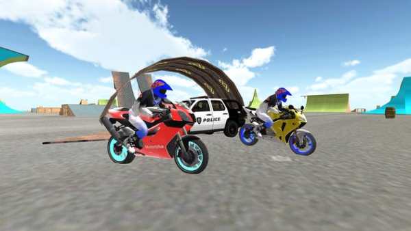Genuine Motorbike Cop Car Chase screenshot 2