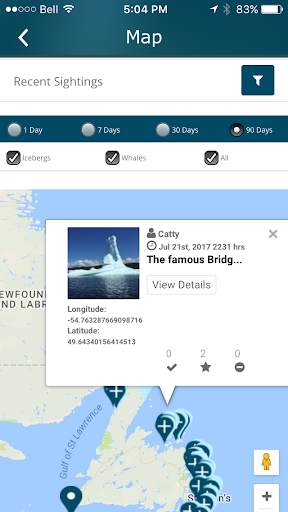 Iceberg Alley - Sightings screenshot 2
