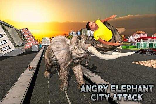 Angry Elephant City Attack screenshot 10