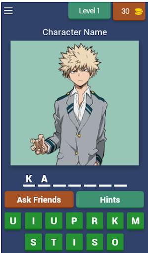 My Hero Academia Quiz screenshot 1