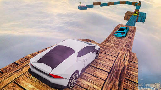 Crazy Ramp Car Stunts Racing: Impossible Sky Track screenshot 1