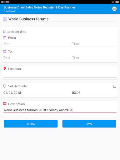 Business Diary Sales Notes Register & Day Planner screenshot 6