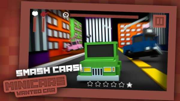 Minicraft Crime Racing screenshot 1