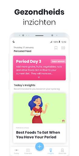 MIA - Cyclus Kalender & Period Tracker screenshot 4