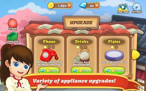 Sushi Fever - Cooking Game screenshot 8