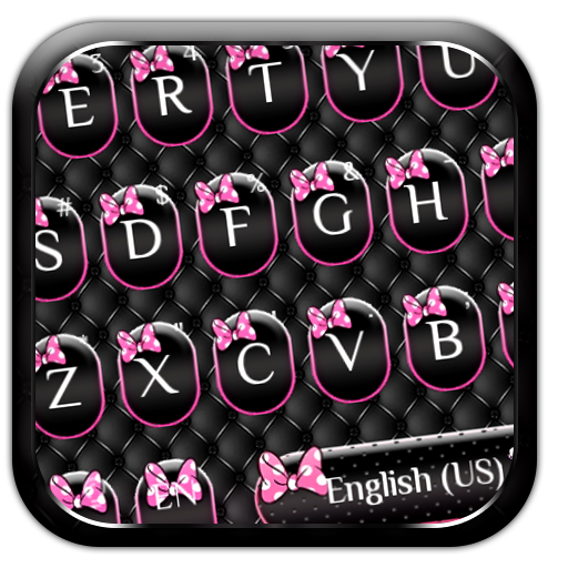 Cute Bow Keyboard theme icon